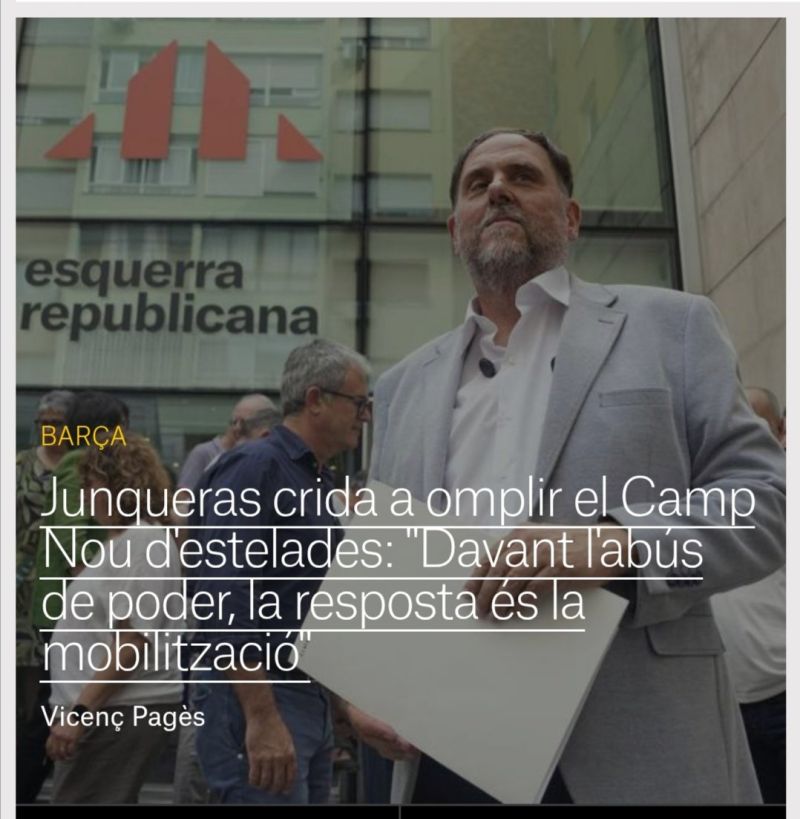Image for the Tweet beginning: Els que donen suport a